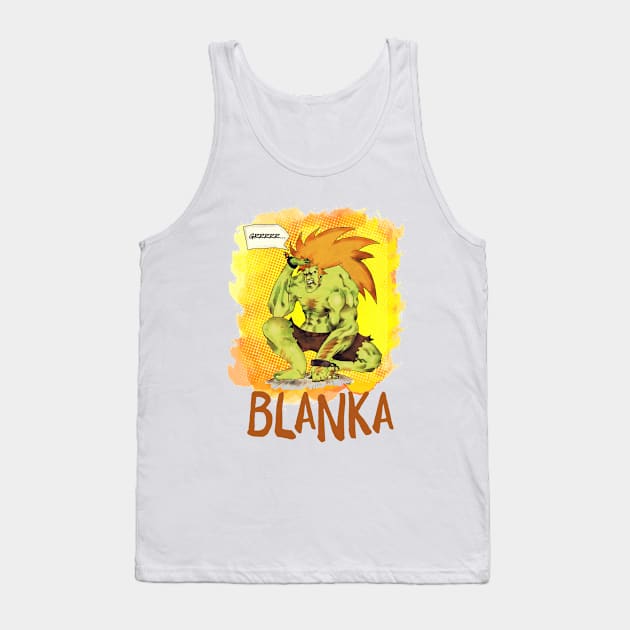 Blanka Tank Top by exogreyfox